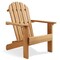 Casafield Children's Adirondack Chair, Cedar Wood Outdoor Kid's Chairs for Patio, Deck, Lawn and Garden, Partially Pre-Assembled